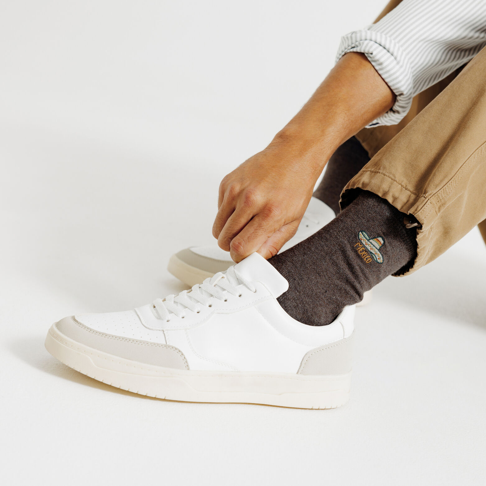 Chaussettes hautes fantaisies