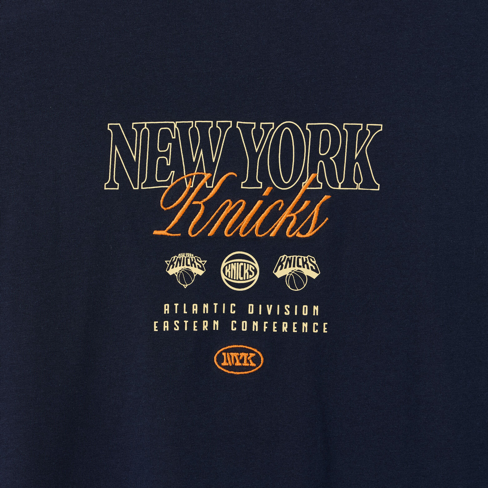 T-shirt met print New York Knicks NBA-licentie