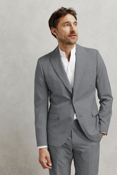 Veste de costume slim 100% laine italienne