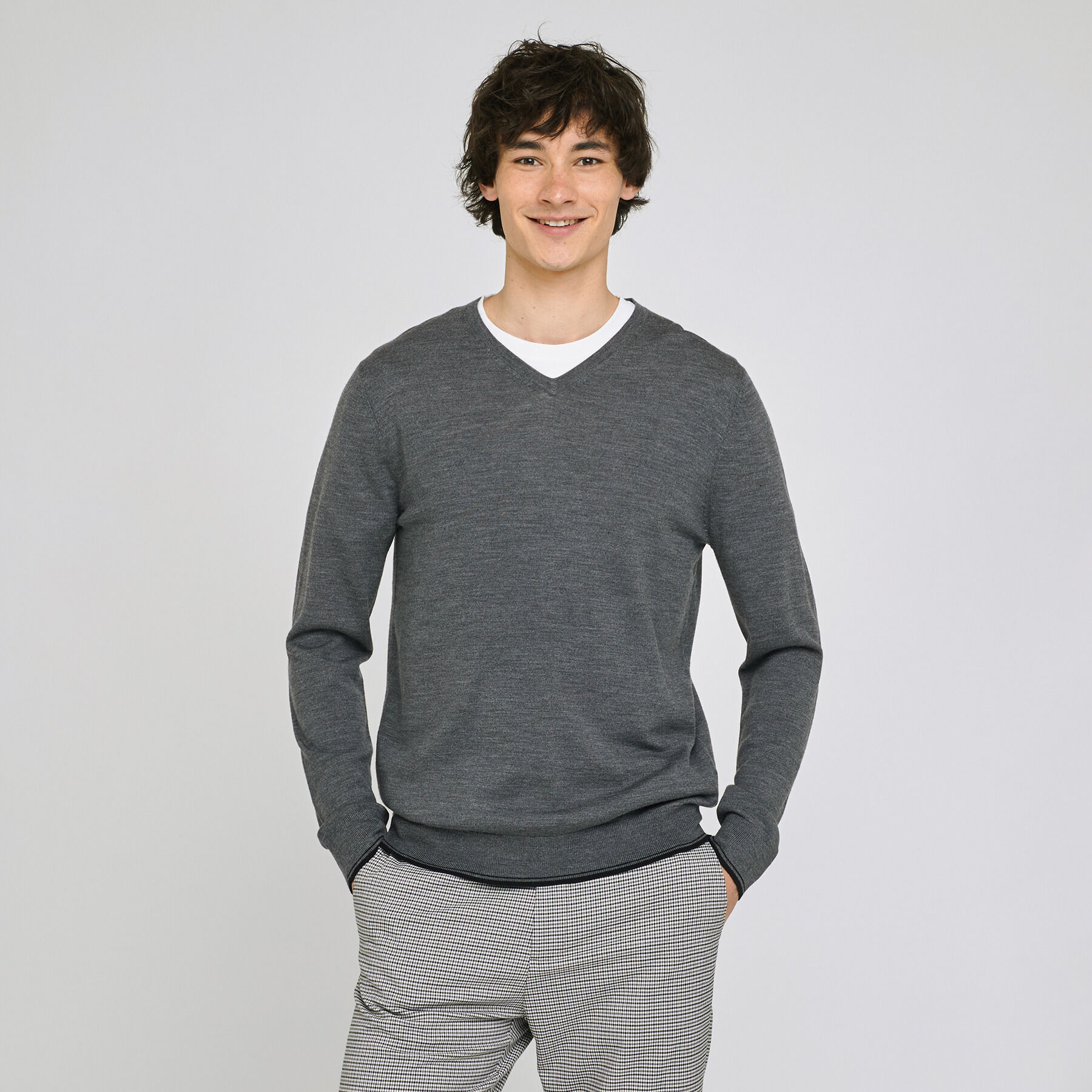 Pull en laine merinos