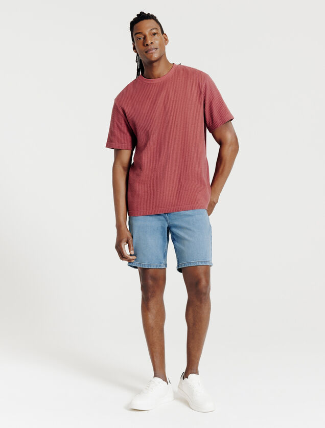 Denim bermuda