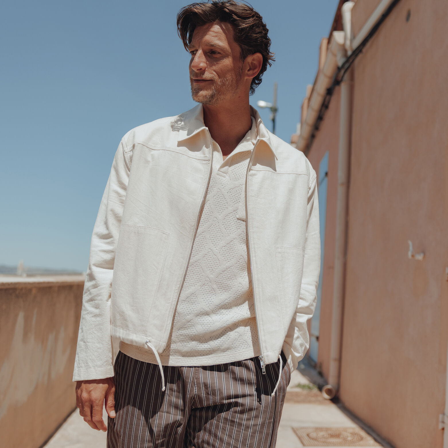 Blouson l&eacute;ger zipp&eacute;