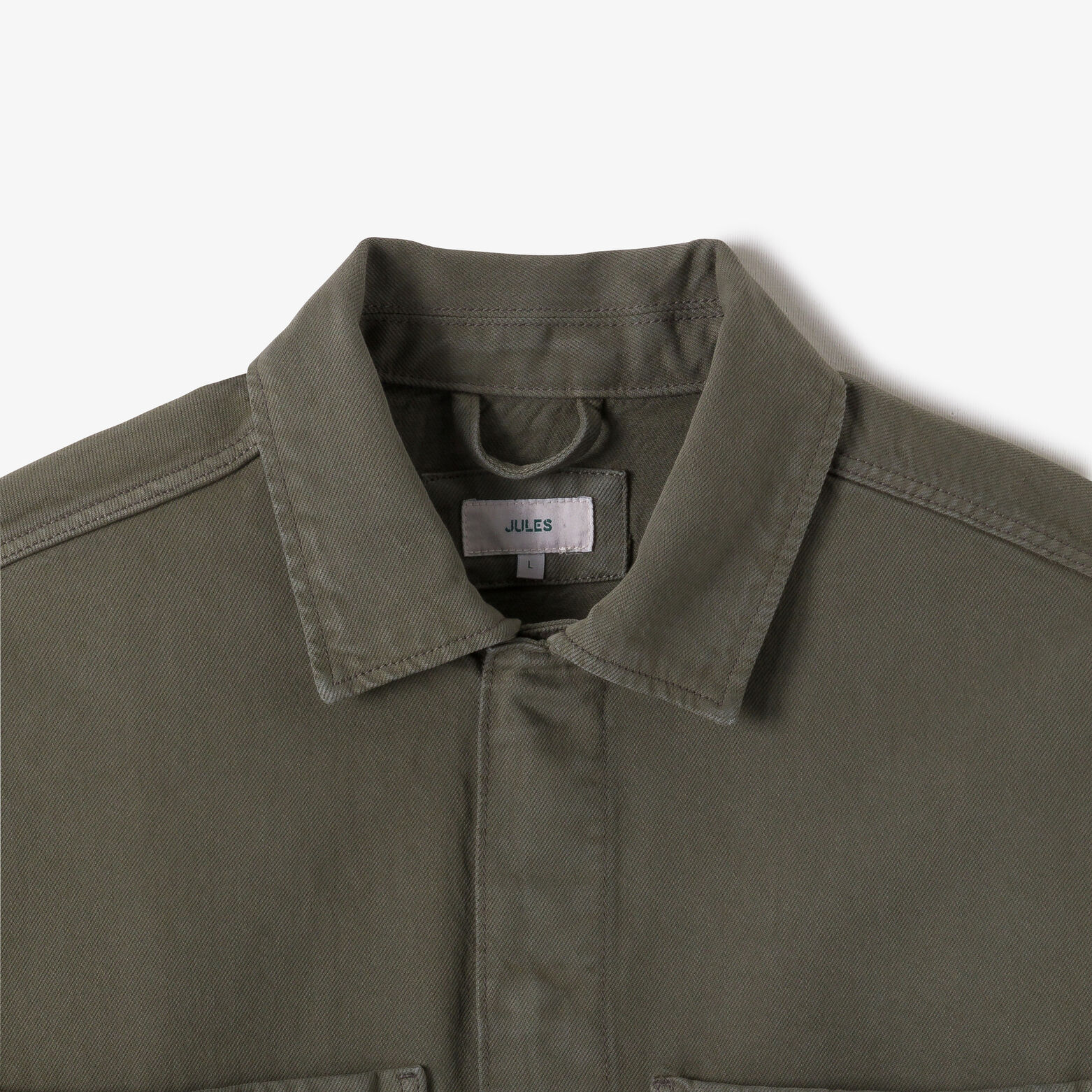 Vest in katoen voor tussenseizoen