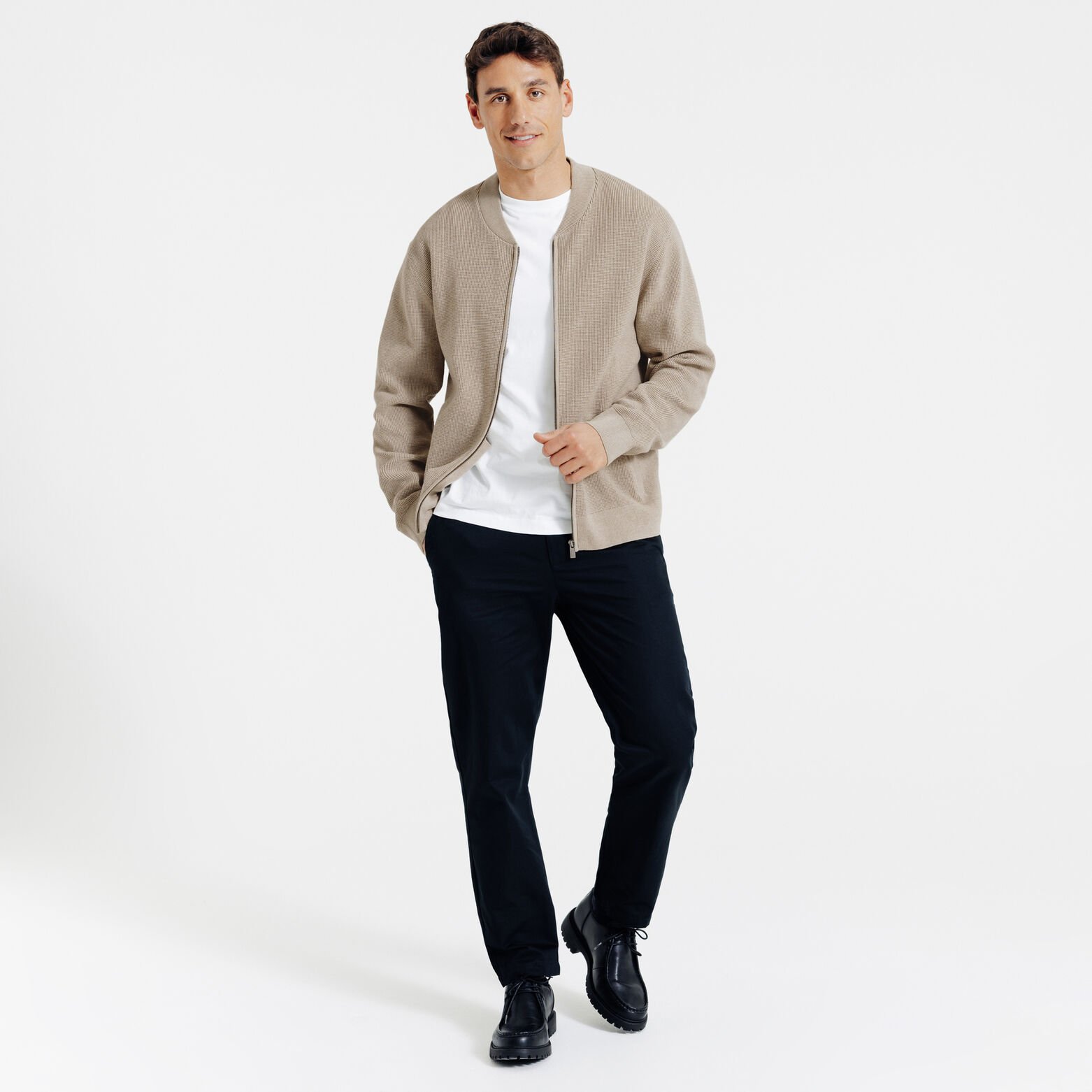 Gilet zipp&eacute; col sport