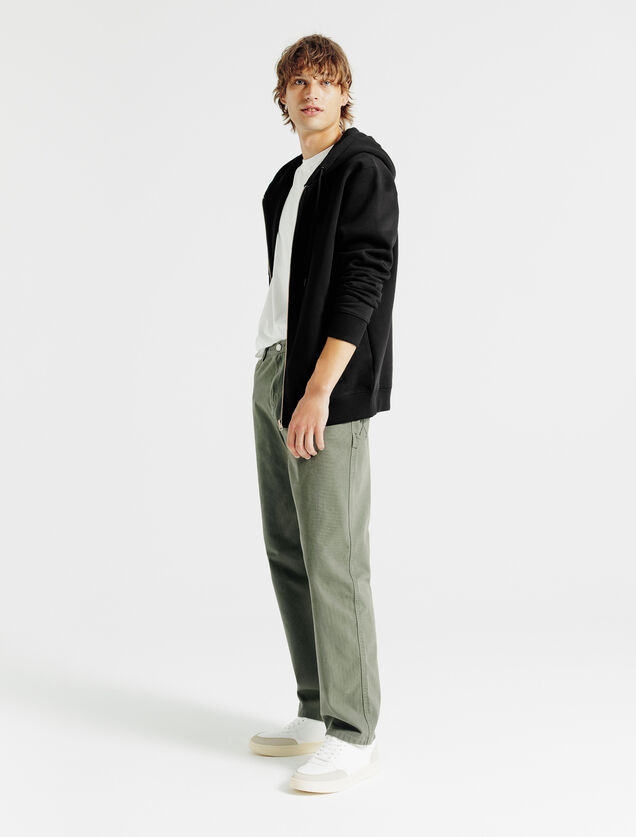 Sweat &agrave; capuche zipp&eacute;