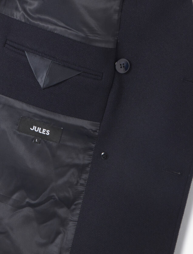 Manteau court boutonnage crois&eacute;