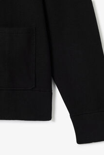 Gilet met knopen en opstaande kraag