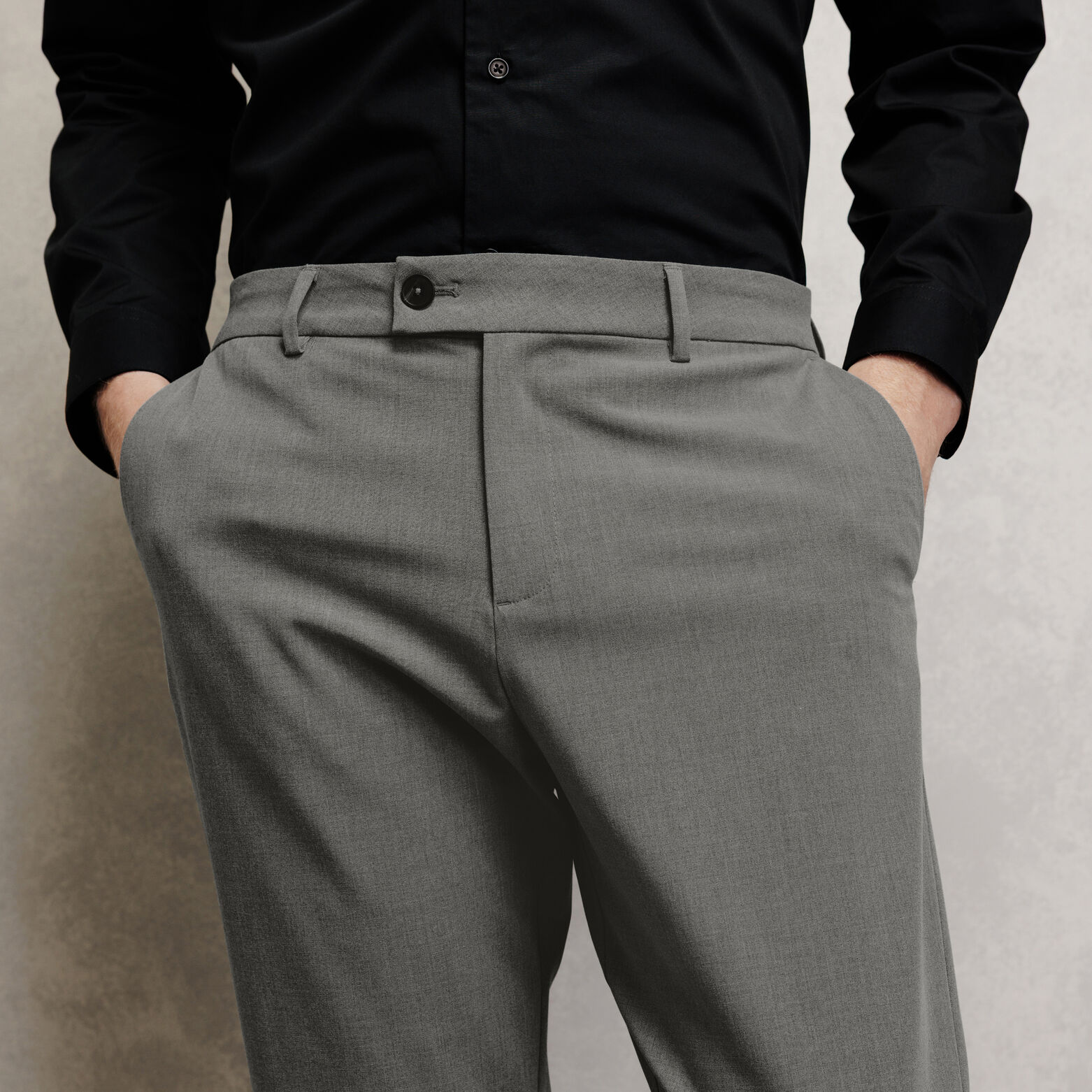 Tapered fit broek