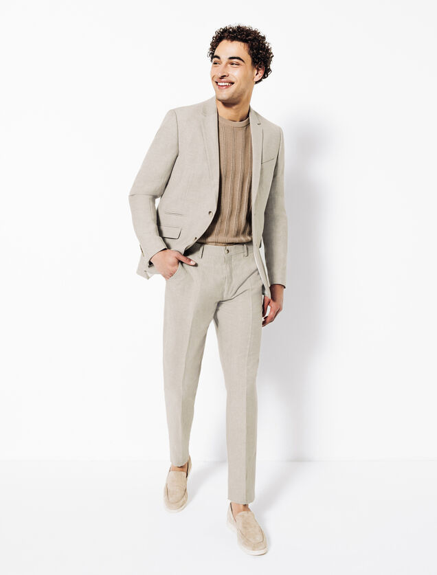 Slim comfortabel kostuumvest