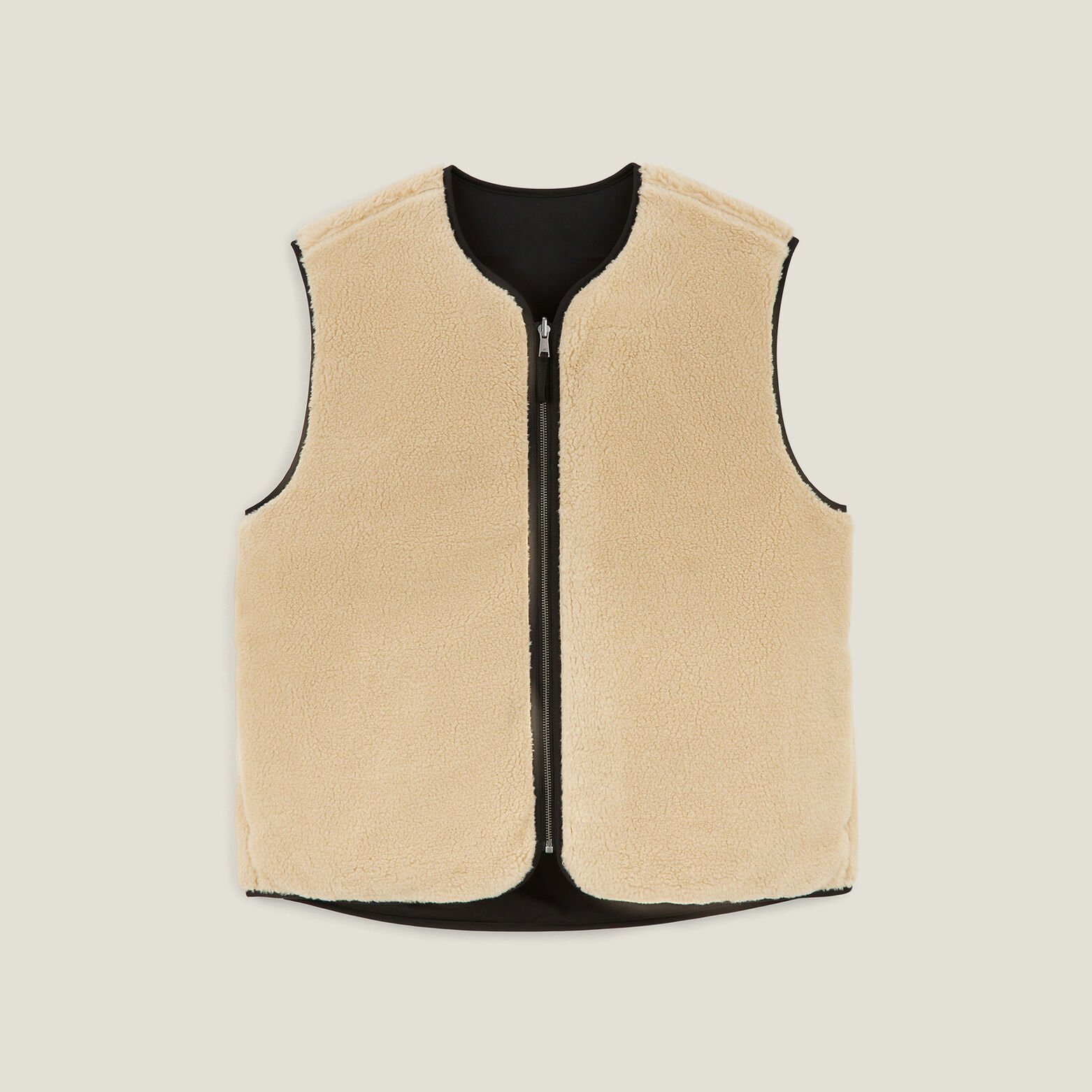 Veste sans manche réversible