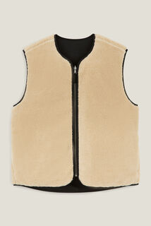 Veste sans manche réversible