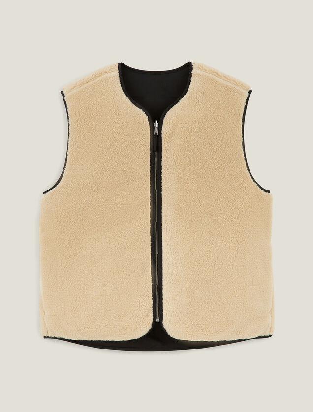 Veste sans manche réversible