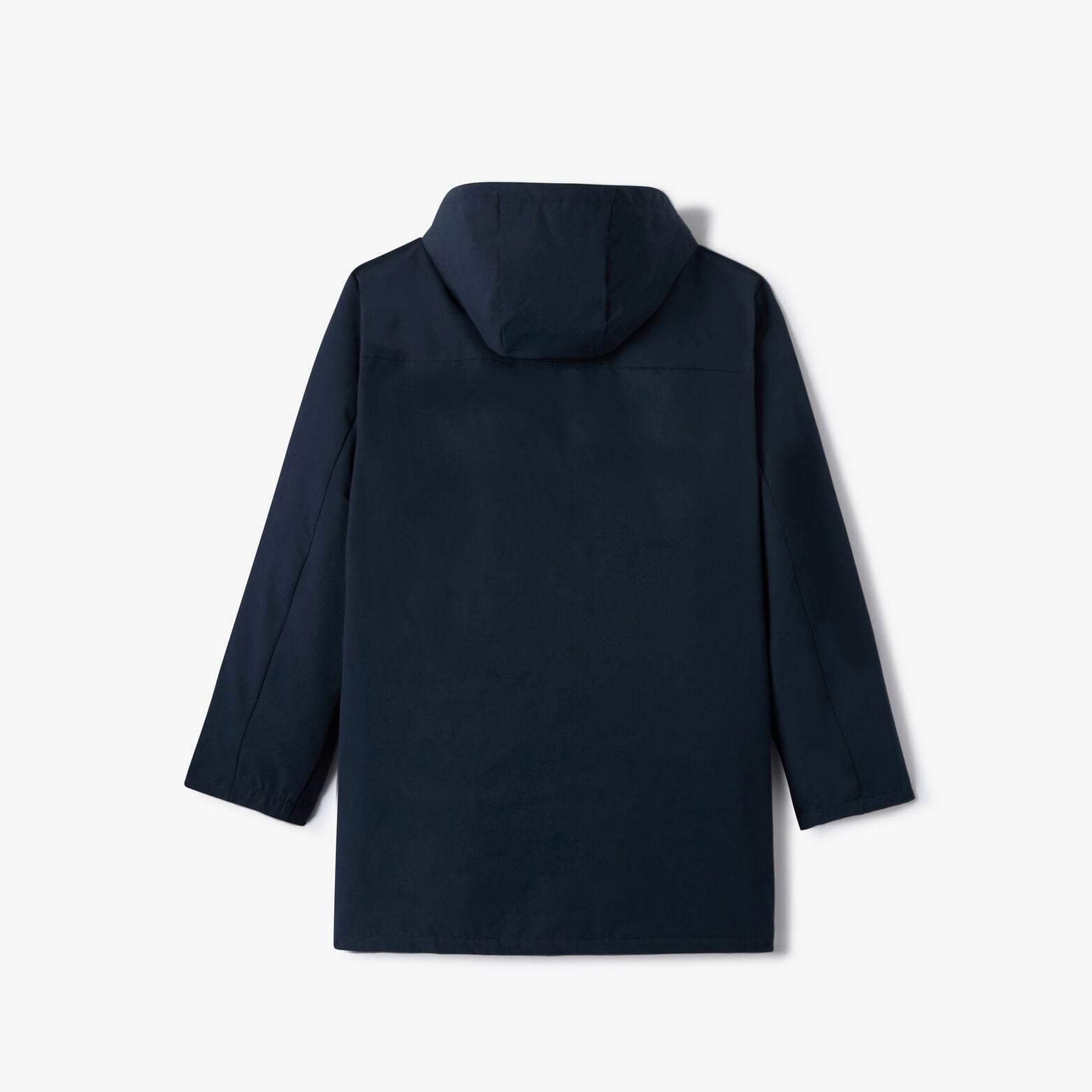 Parka courte &agrave; capuche mati&egrave;re d&eacute;perlante
