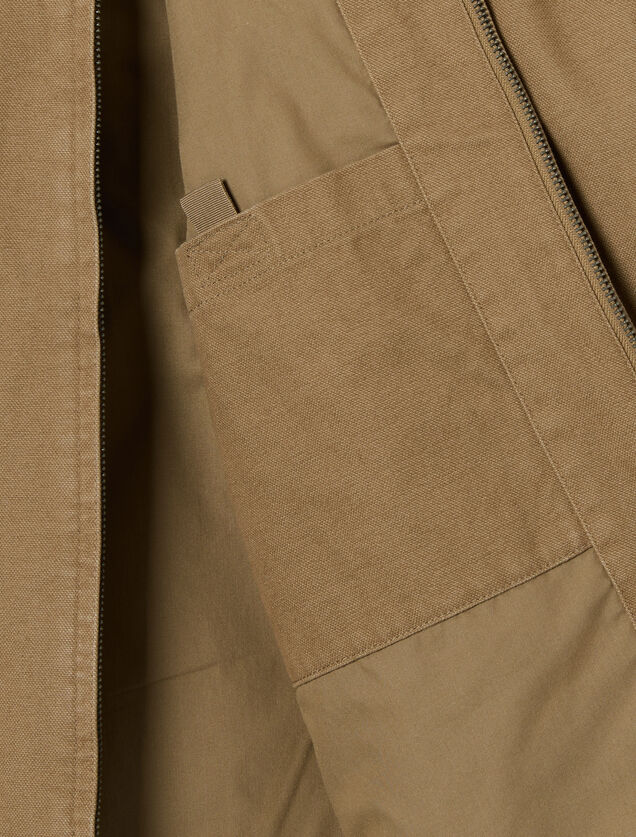 Blouson mi-saison col chemise