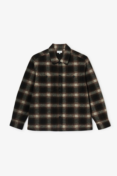 Surchemise à carreaux