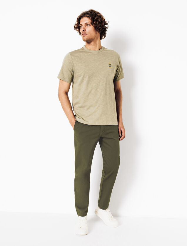 Large fit chinobroek