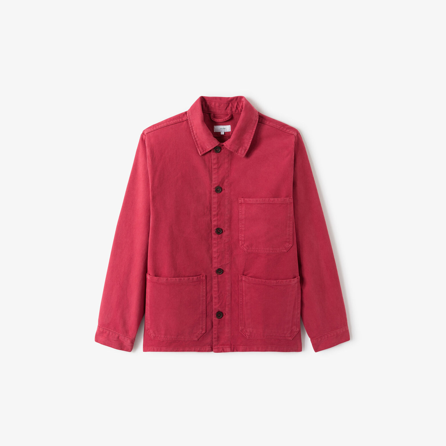 Veste col chemise boutonnée