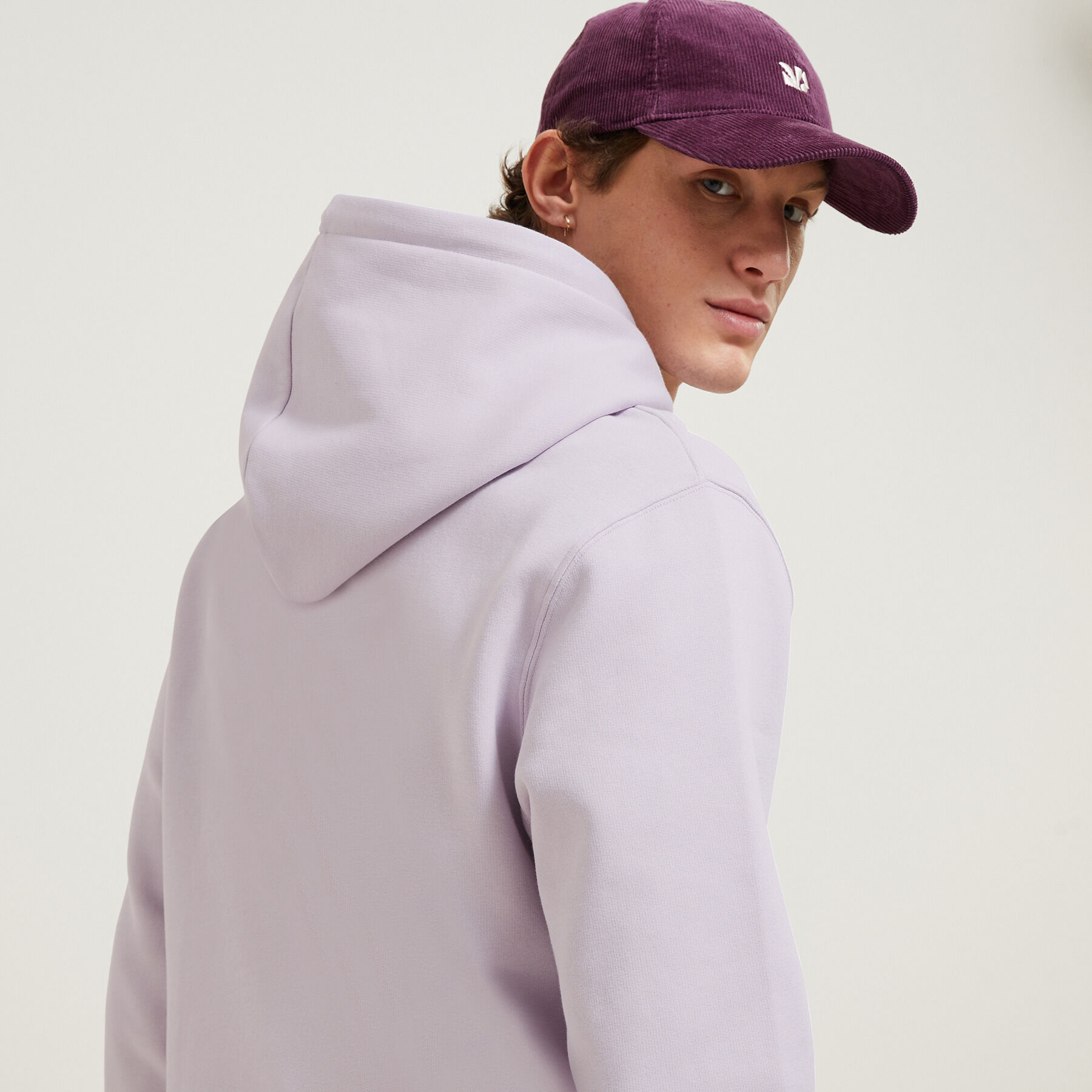 Sweat a deals capuche lila