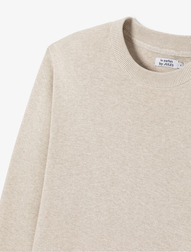 "Le Parfait by JULES" trui met ronde hals