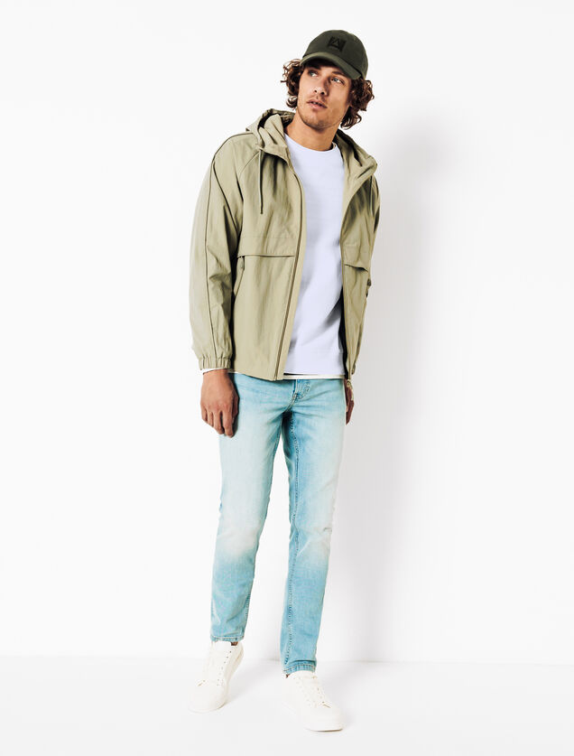 Sweat col rond texturé