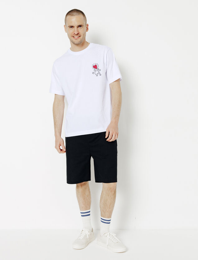 Tee shirt licence Keith Haring