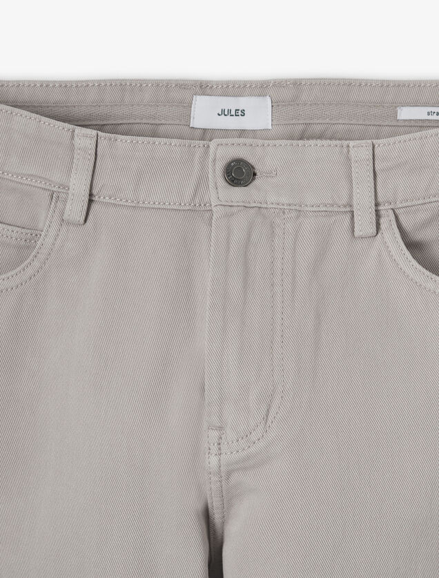 Straight fit broek 5 zakken