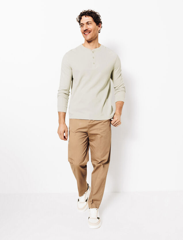 Tee shirt tunisien gaufré