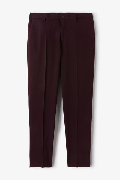 Pantalon de costume confort uni