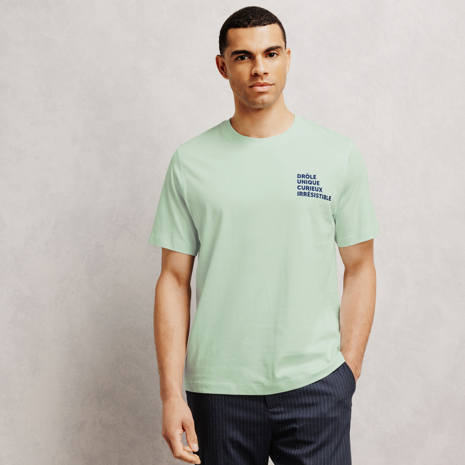 Tee shirt f&ecirc;te des p&egrave;res imprim&eacute; poitrine