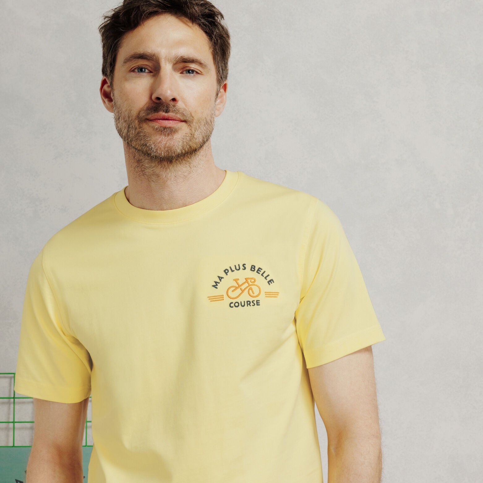 Tee shirt brod&eacute; licence Tour de France