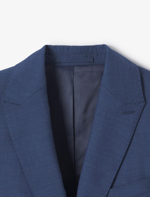 Slim kostuumvest 100% Italiaanse wol