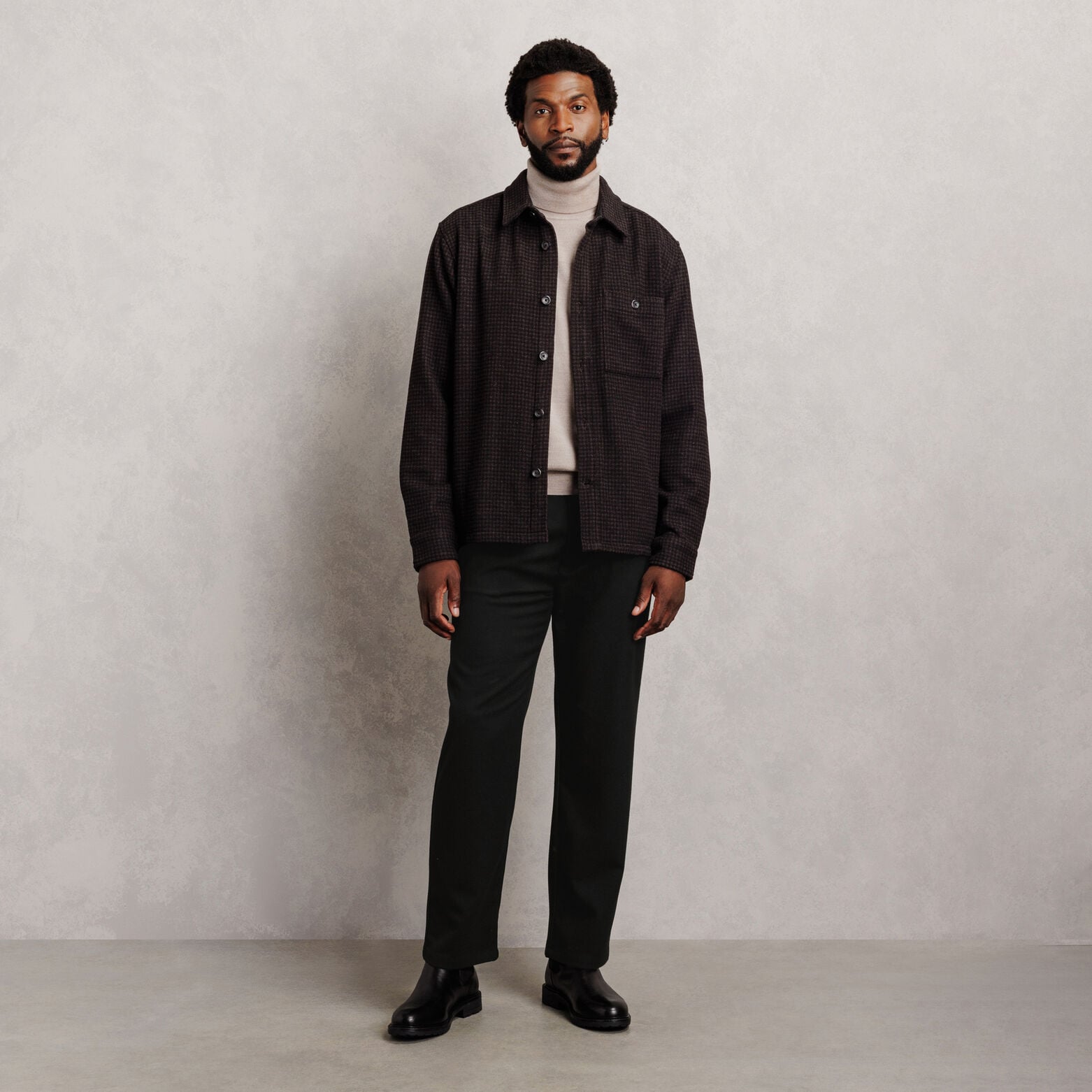 Pantalon straight taille &eacute;lastiqu&eacute;e