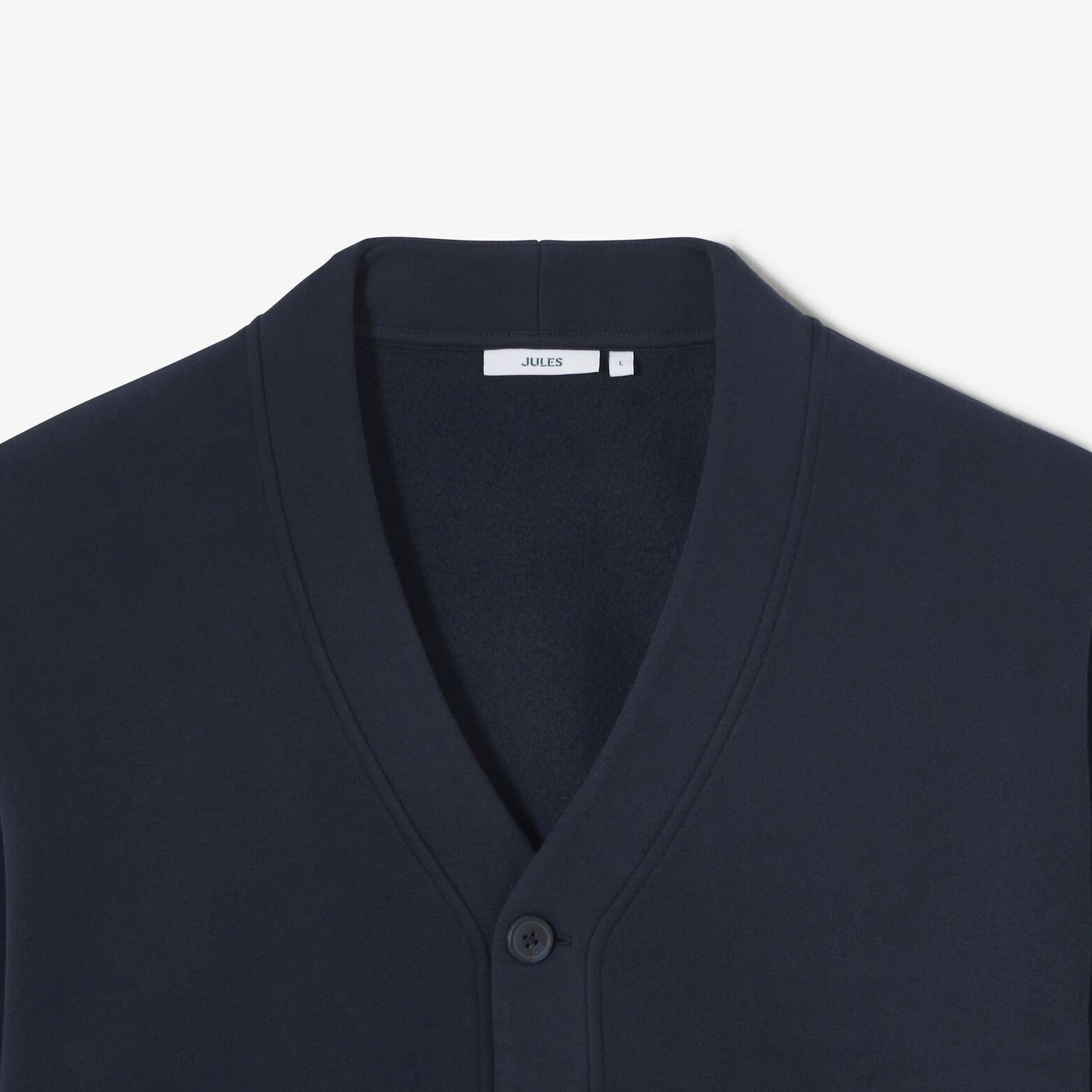 Sweatvest met knopen