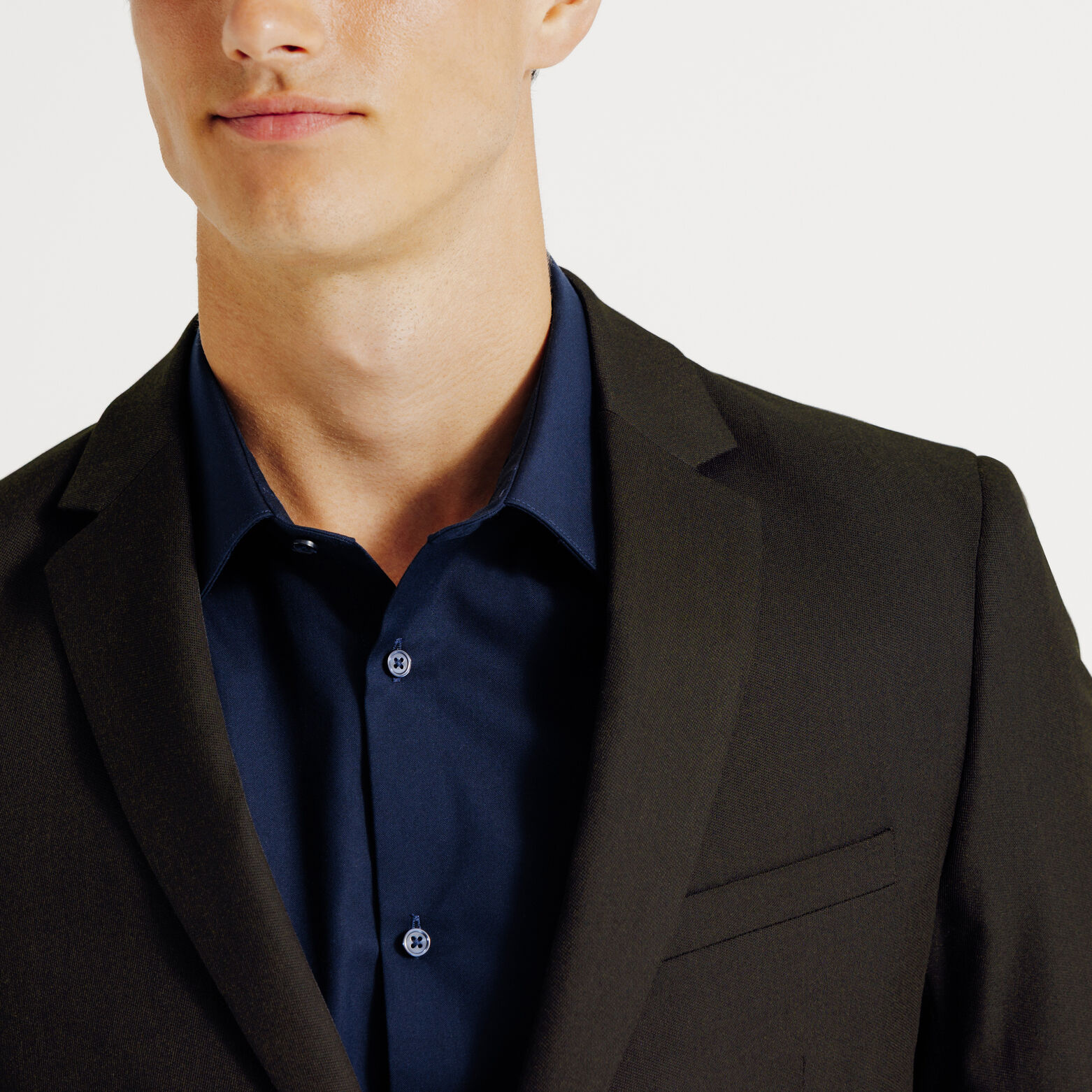 Slim fit kostuumvest