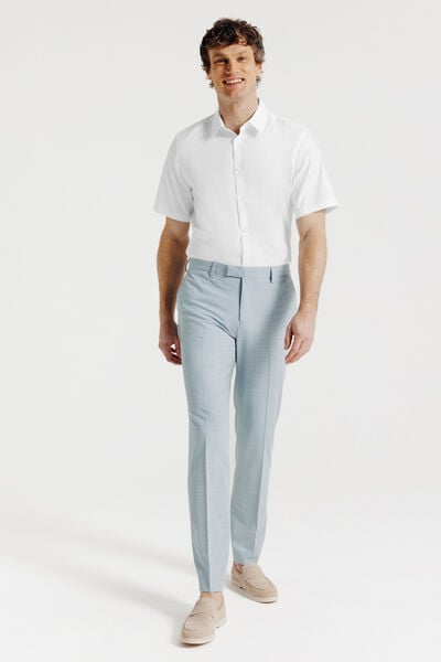 Chemisette en coton sans repassage