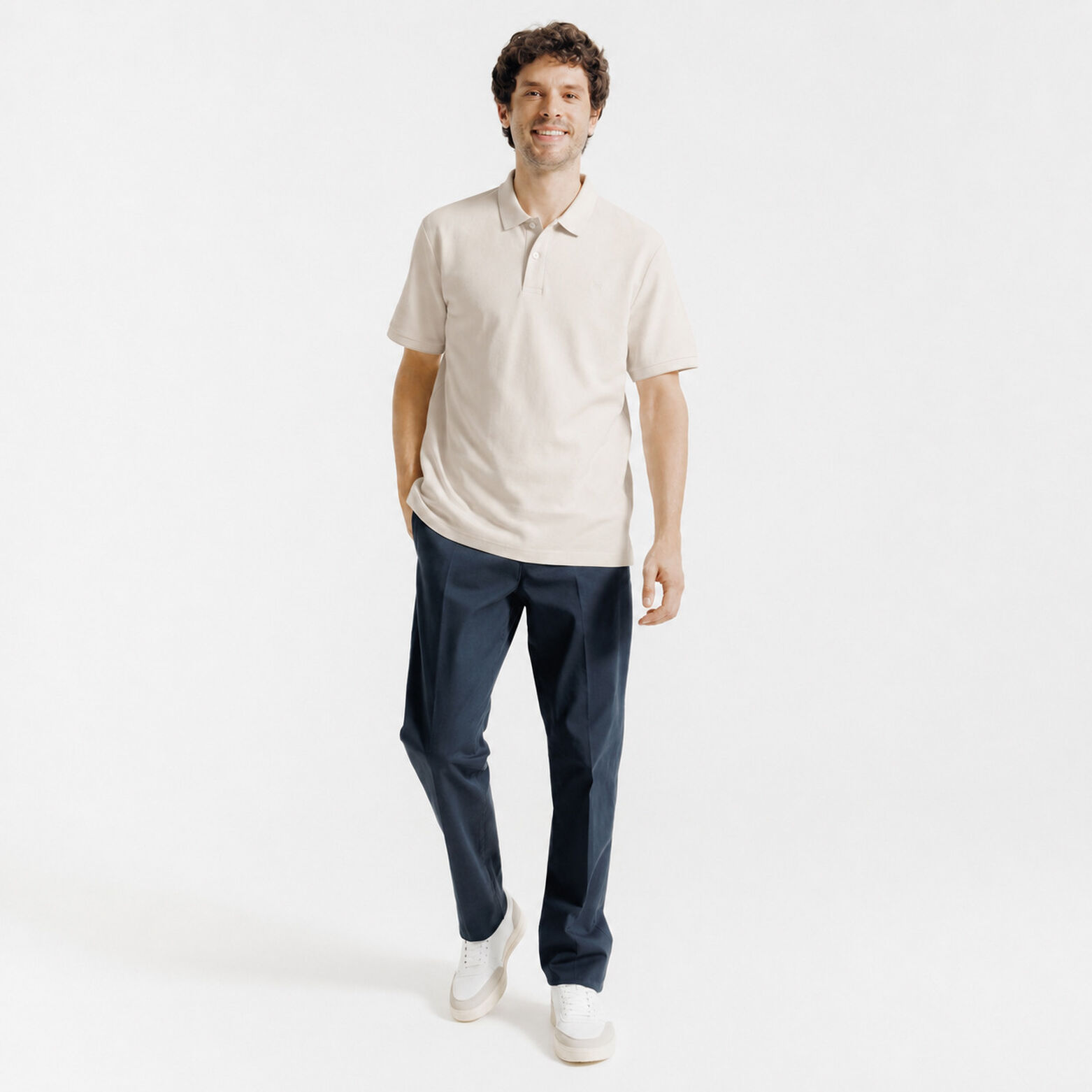 Polo manches courtes uni "le parfait by JULES"