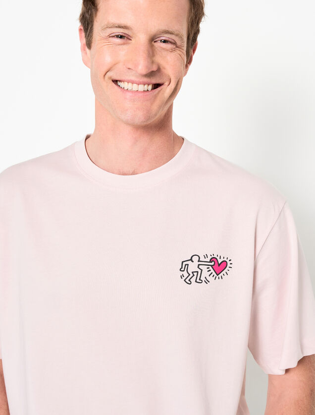 Tee shirt licence Keith Haring