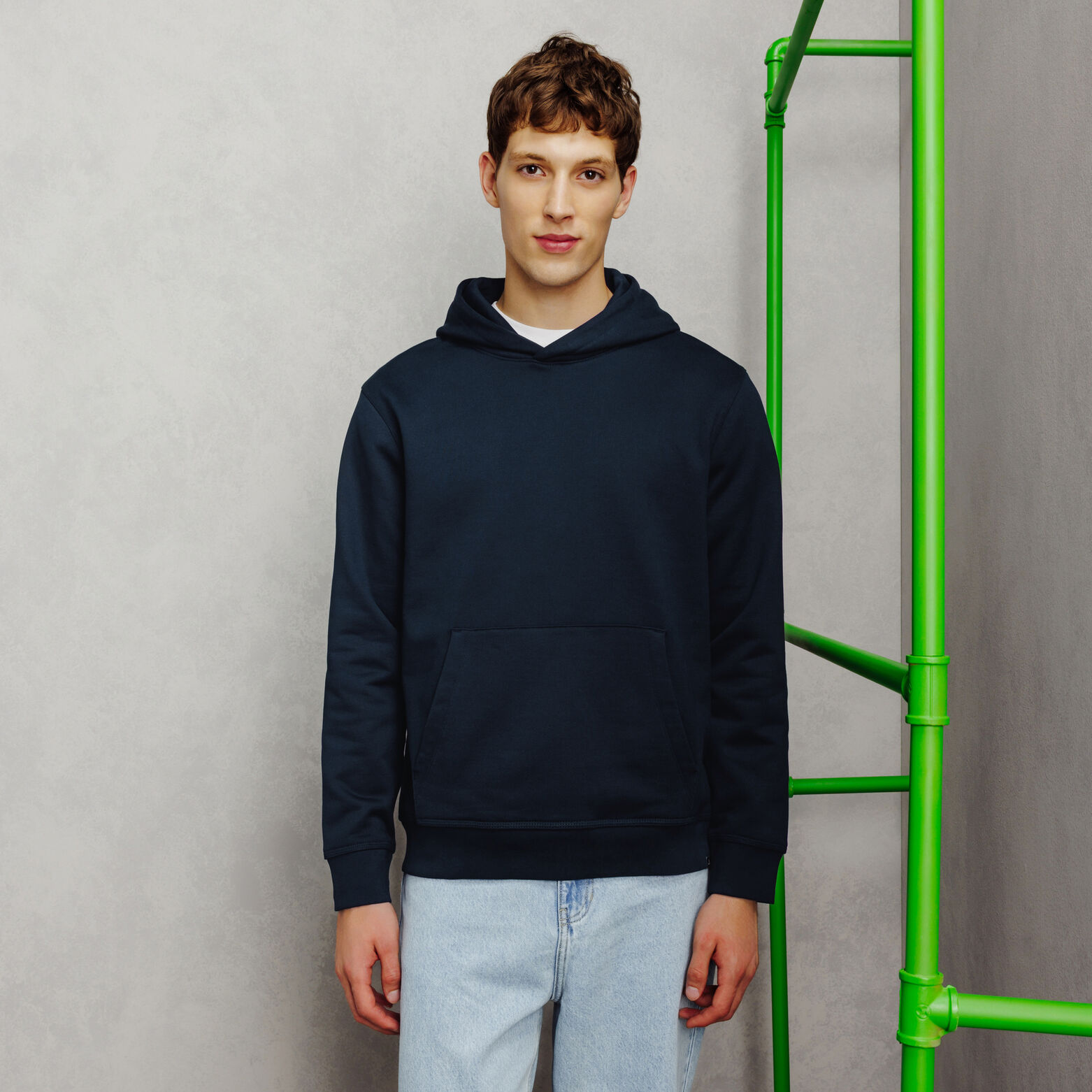 Sweat capuche uni "le parfait by JULES"
