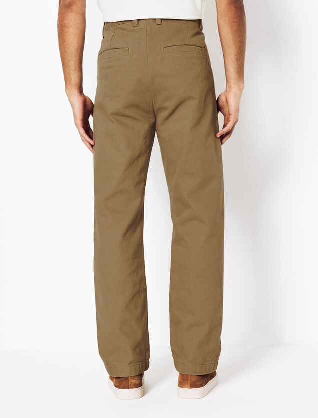 Pantalon chino loose