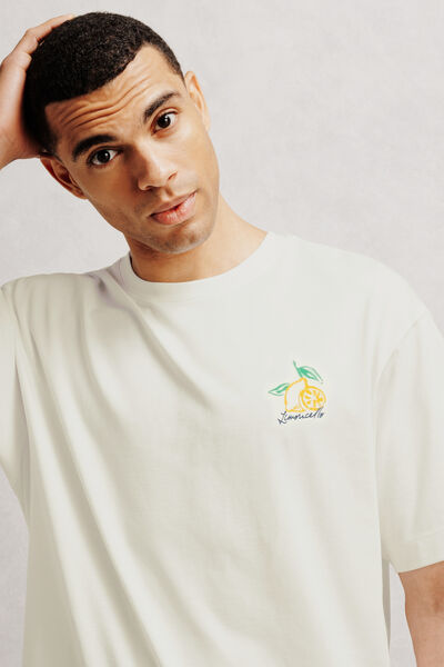 Tee shirt imprim&eacute; devant dos cocktail