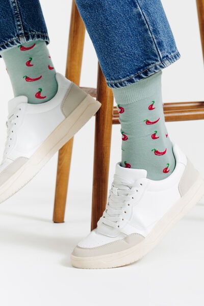 Chaussettes hautes fantaisies