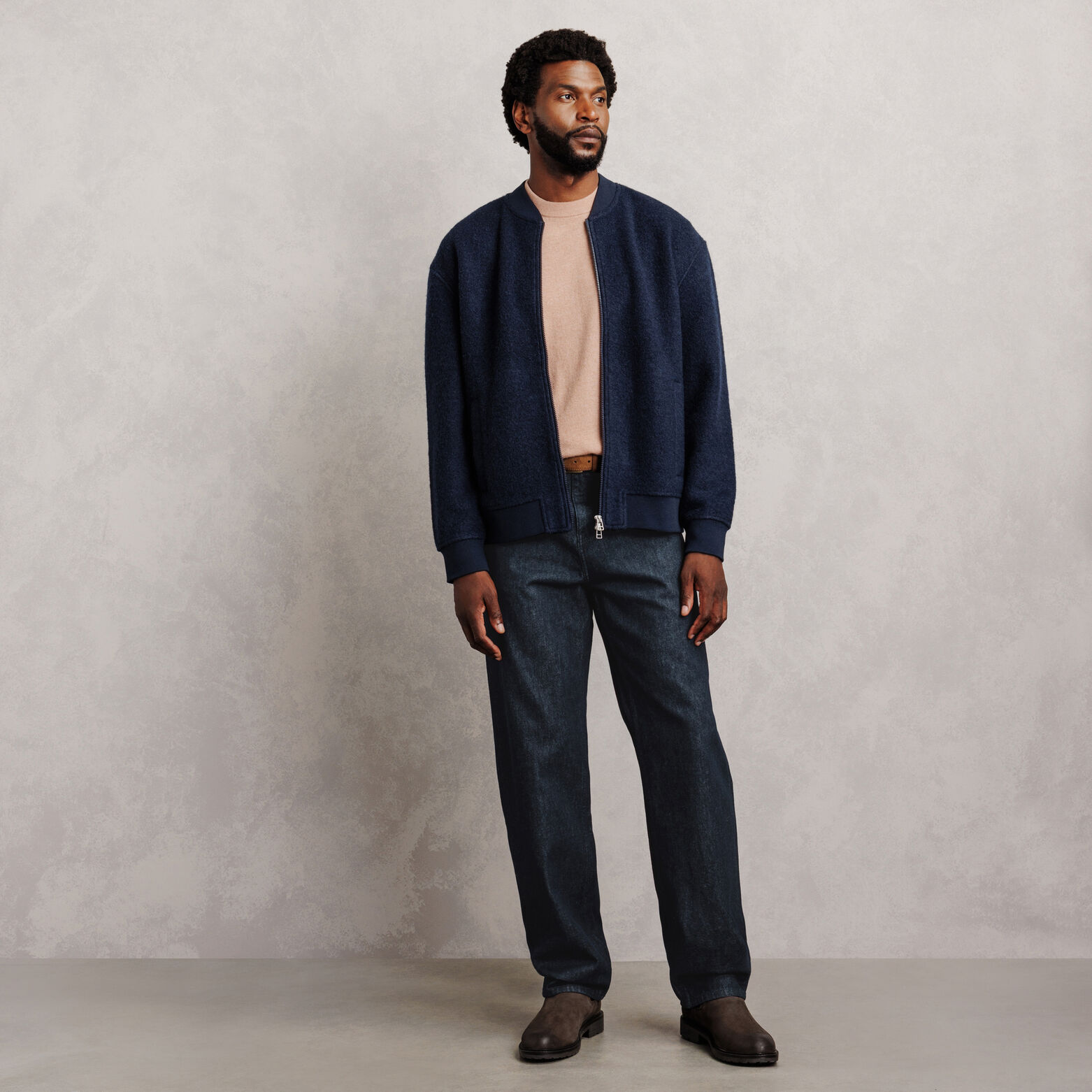 Jean loose brut 100% coton
