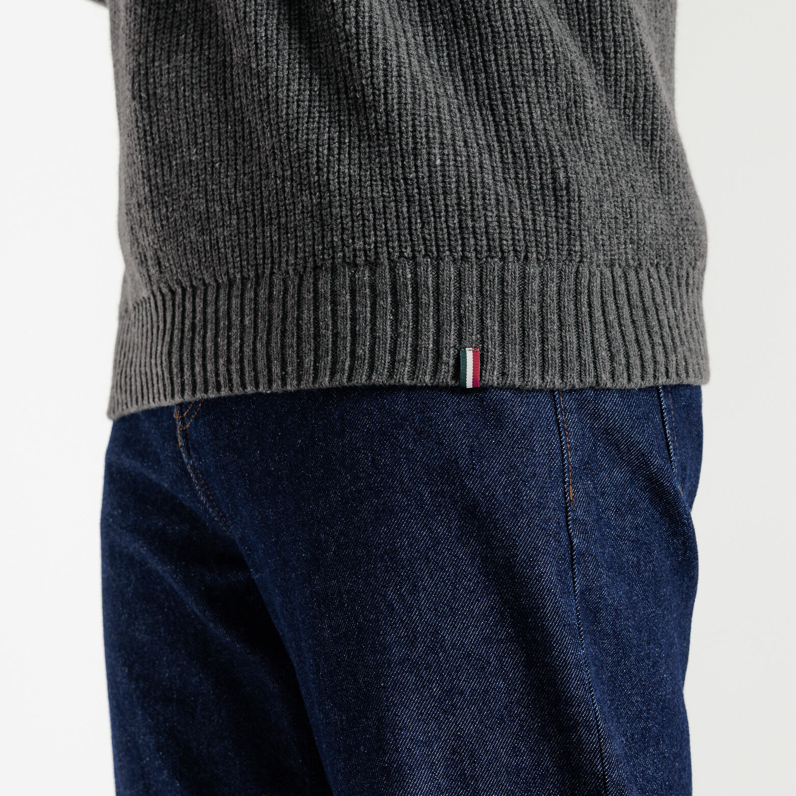 Pull mérinos cachemire Made in France