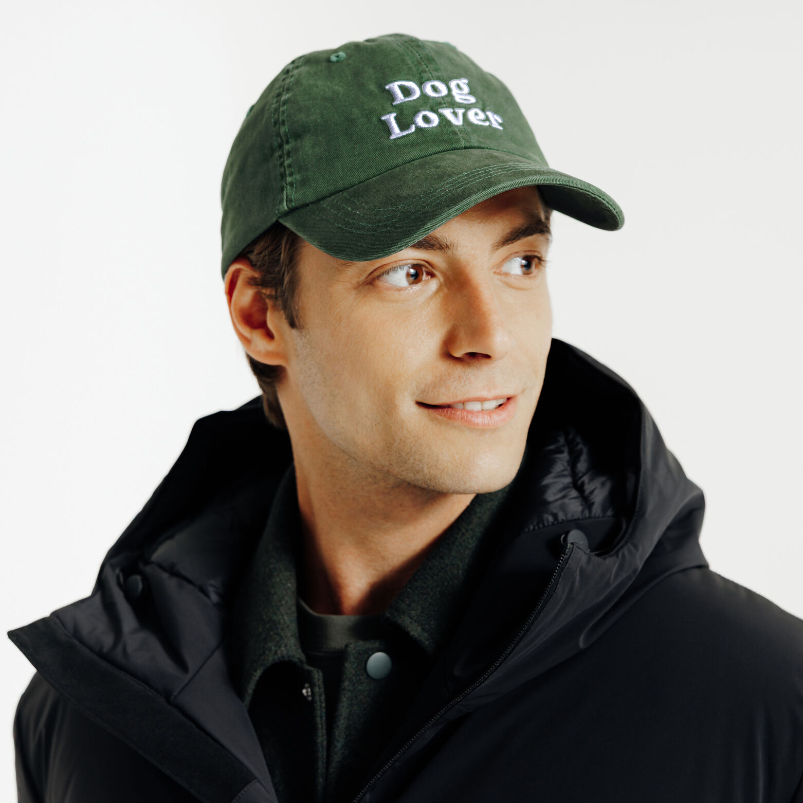 Casquette avec broderie fantaisie