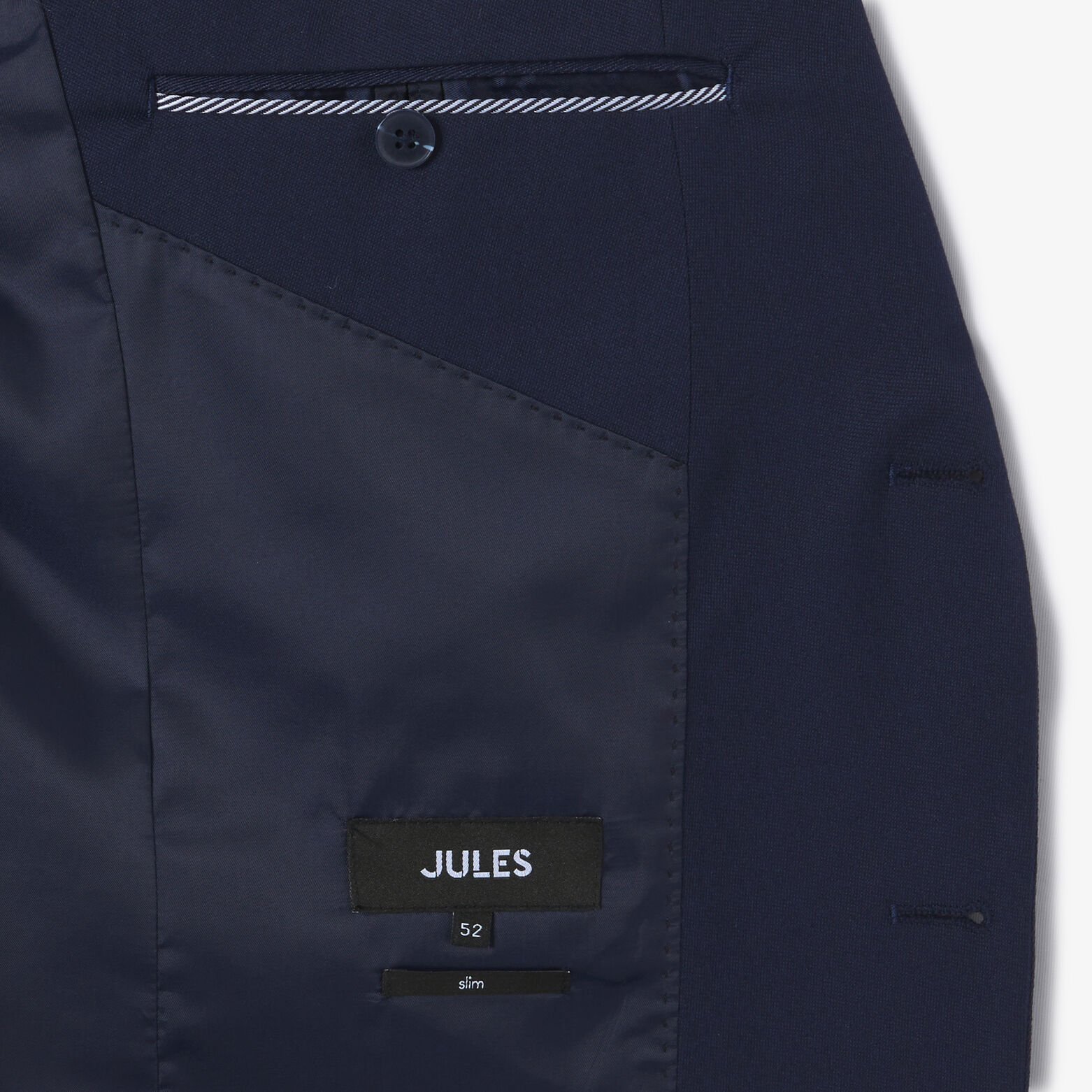 Slim fit kostuumvest