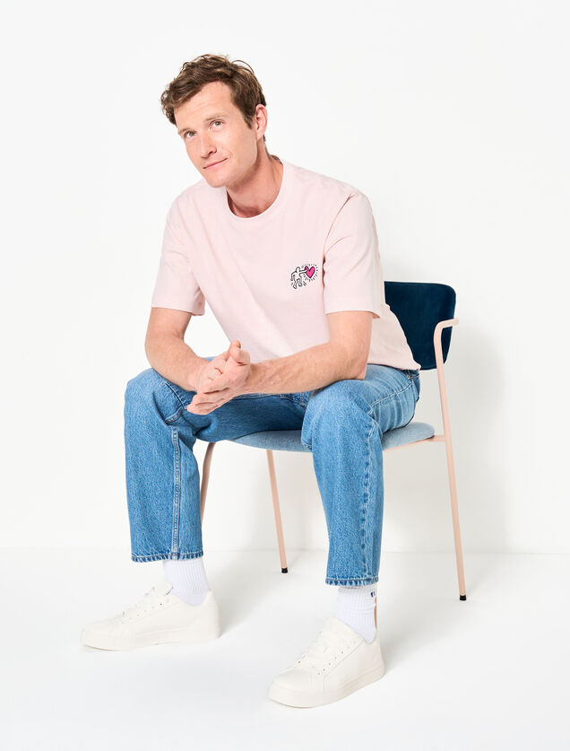 Tee shirt licence Keith Haring