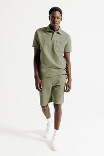 Bermuda en maille seersucker