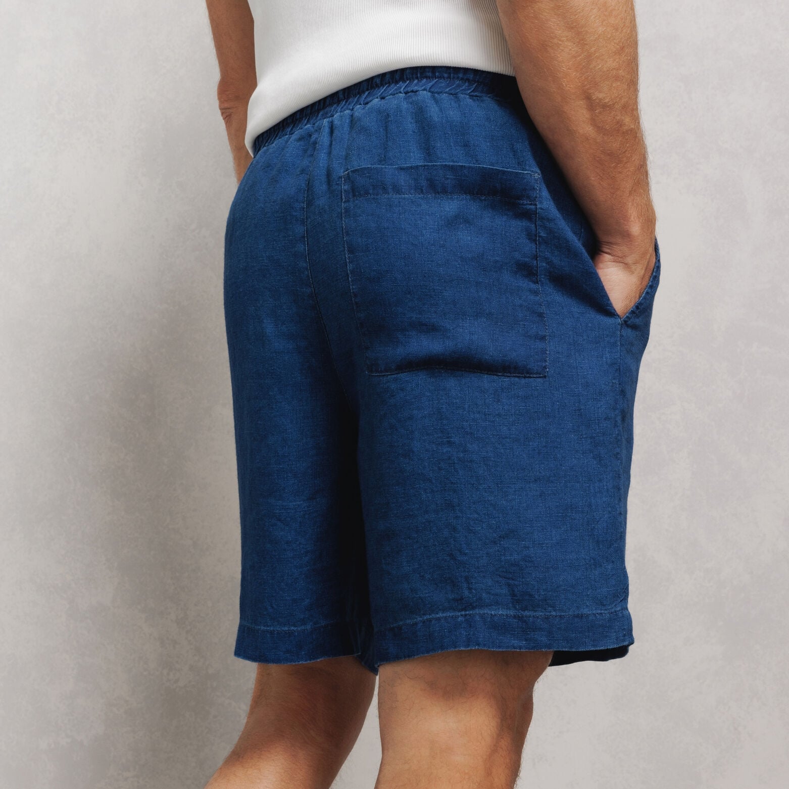 Bermuda taille &eacute;lastiqu&eacute;e