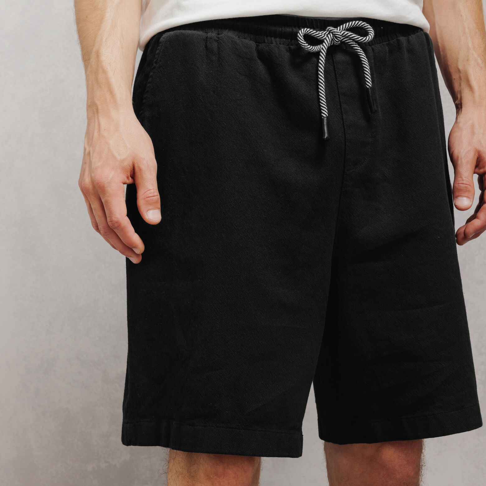 Bermuda taille &eacute;lastiqu&eacute;e