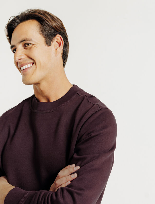 Sweat col rond uni "le parfait by JULES"